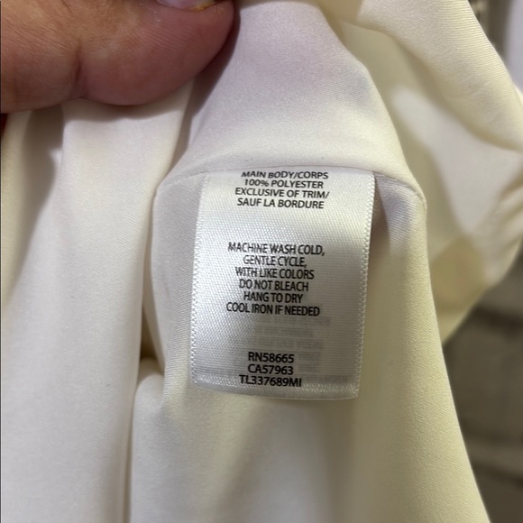 Leith Size Medium Summer floral tie back sleeveless ruffle dress V Neck/v Back - Picture 9 of 9